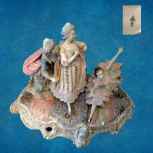 PARIS PORCELAIN  BOURDOIR ET BLOCH
