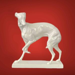 NYMPHENBURG WHIPPET DOG FIGURINE