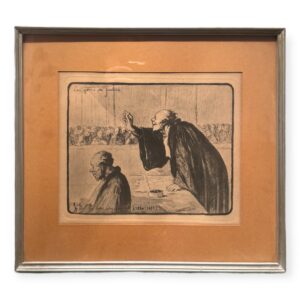 HONORE DAUMIER LE BON ARGUMENT